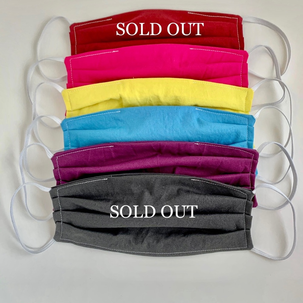 Face Covers With Filter Pocket